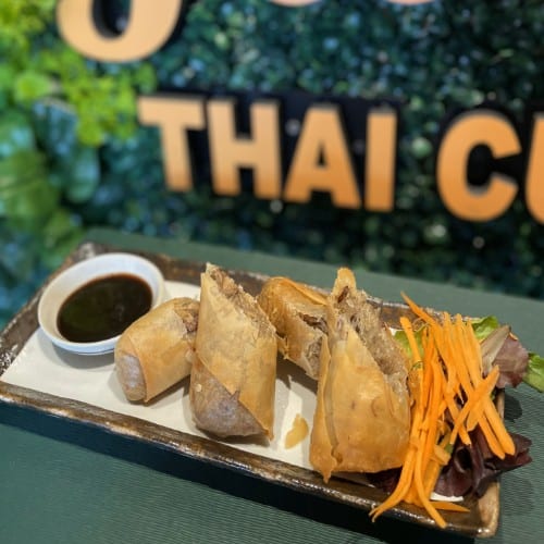 Duck Spring Rolls.