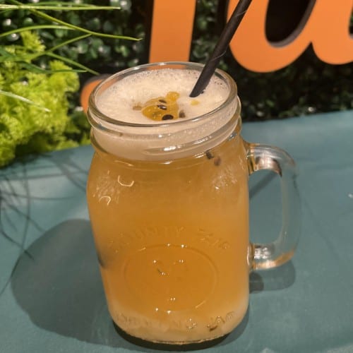 Passion Fruit Green Tea.