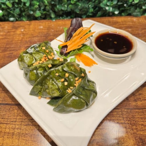 Thai Vegetable Dumplings.