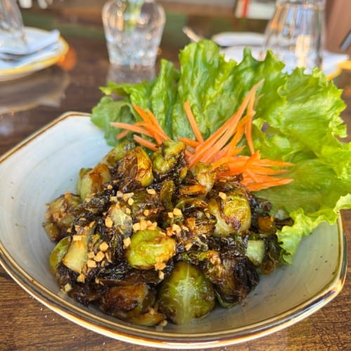 Sautee Brussels Sprout.
