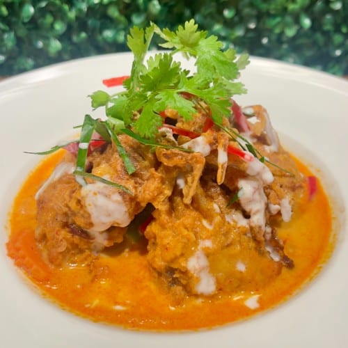 Panang Bhu-nim (Soft Shell Crab Curry).