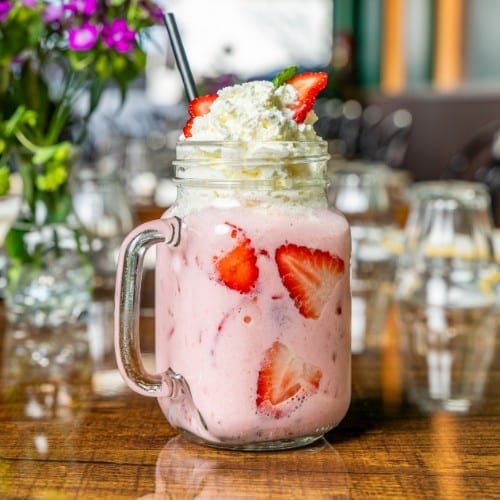 Strawberry Milkshake.