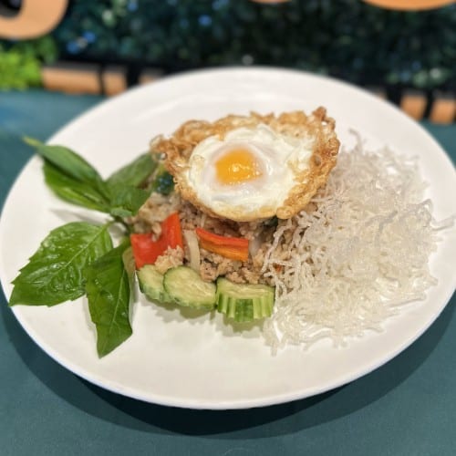 Jaew House Basil Fried Rice.