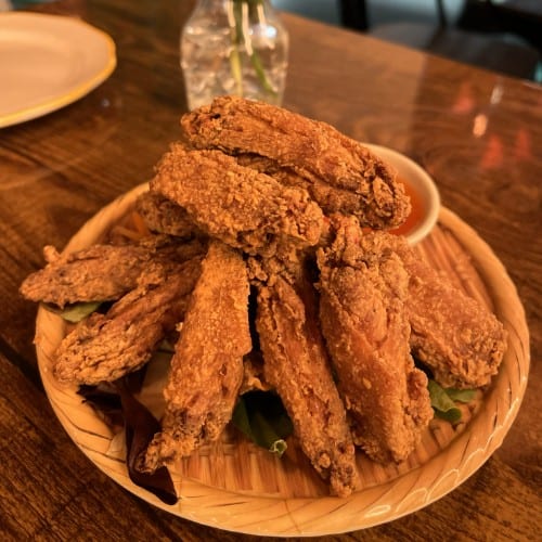Thai Chicken Wings.