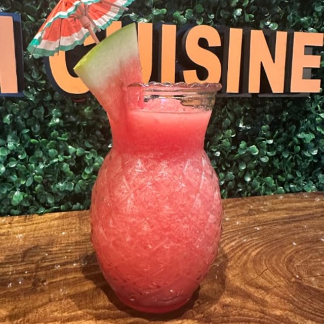 Fresh Watermelon Slush.