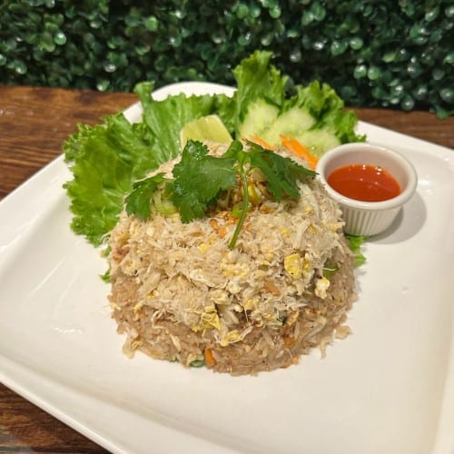 Crab Meat Fried Rice.