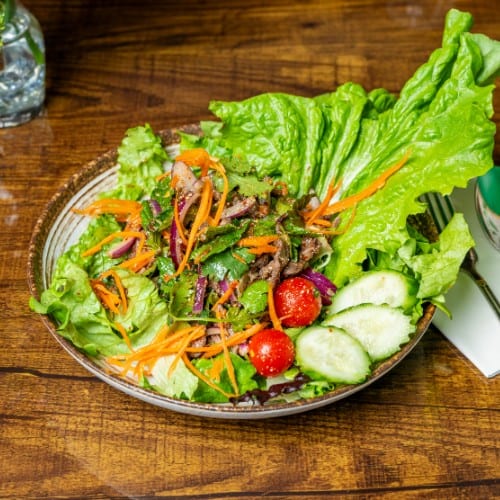 Grill Beef Salad (Nam Tok).